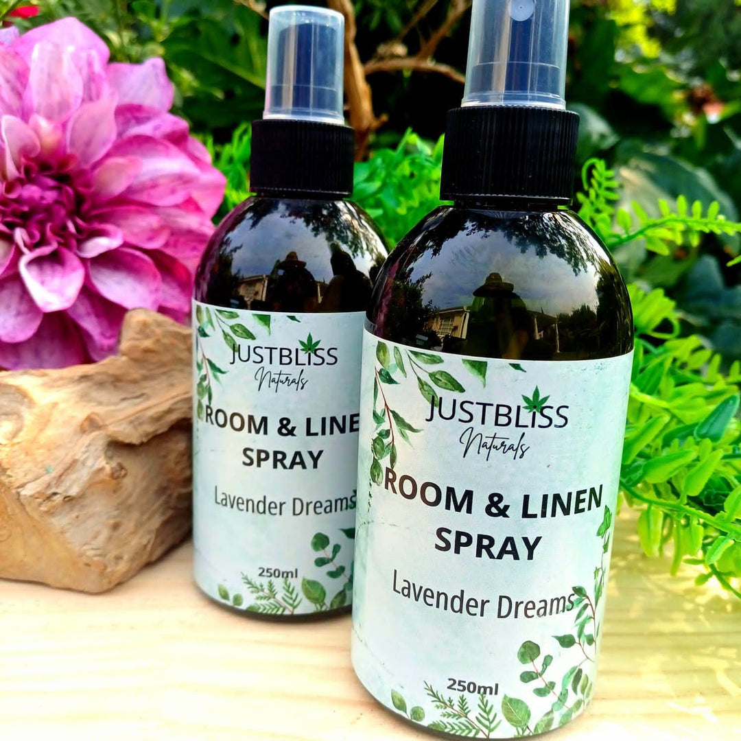 Natural Room & Linen Spray – Plant-Based Aromatherapy Mist - JUSTBLiSS Naturals