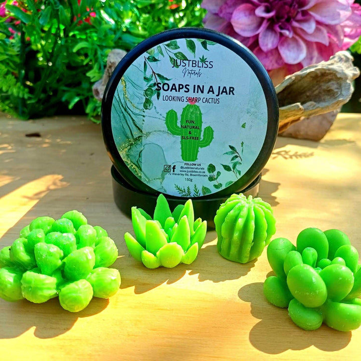 Glycerine Soaps in a Jar – Fun Shapes & Scents for Every Occasion - JUSTBLiSS Naturals