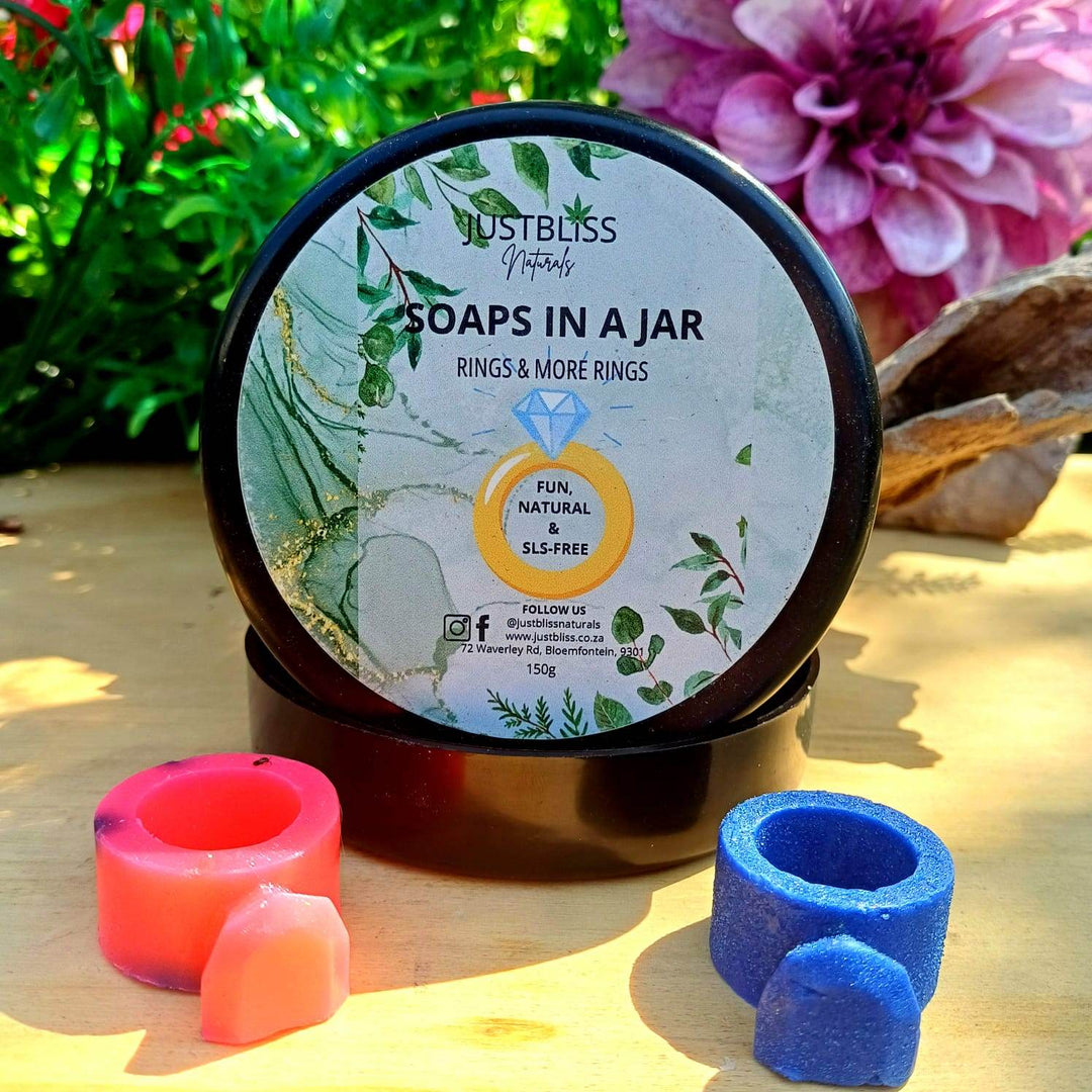 Glycerine Soaps in a Jar – Fun Shapes & Scents for Every Occasion - JUSTBLiSS Naturals