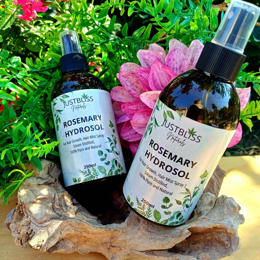 Rosemary Hydrosol Hair Growth Mist – 100% Natural & Pure - JUSTBLiSS Naturals