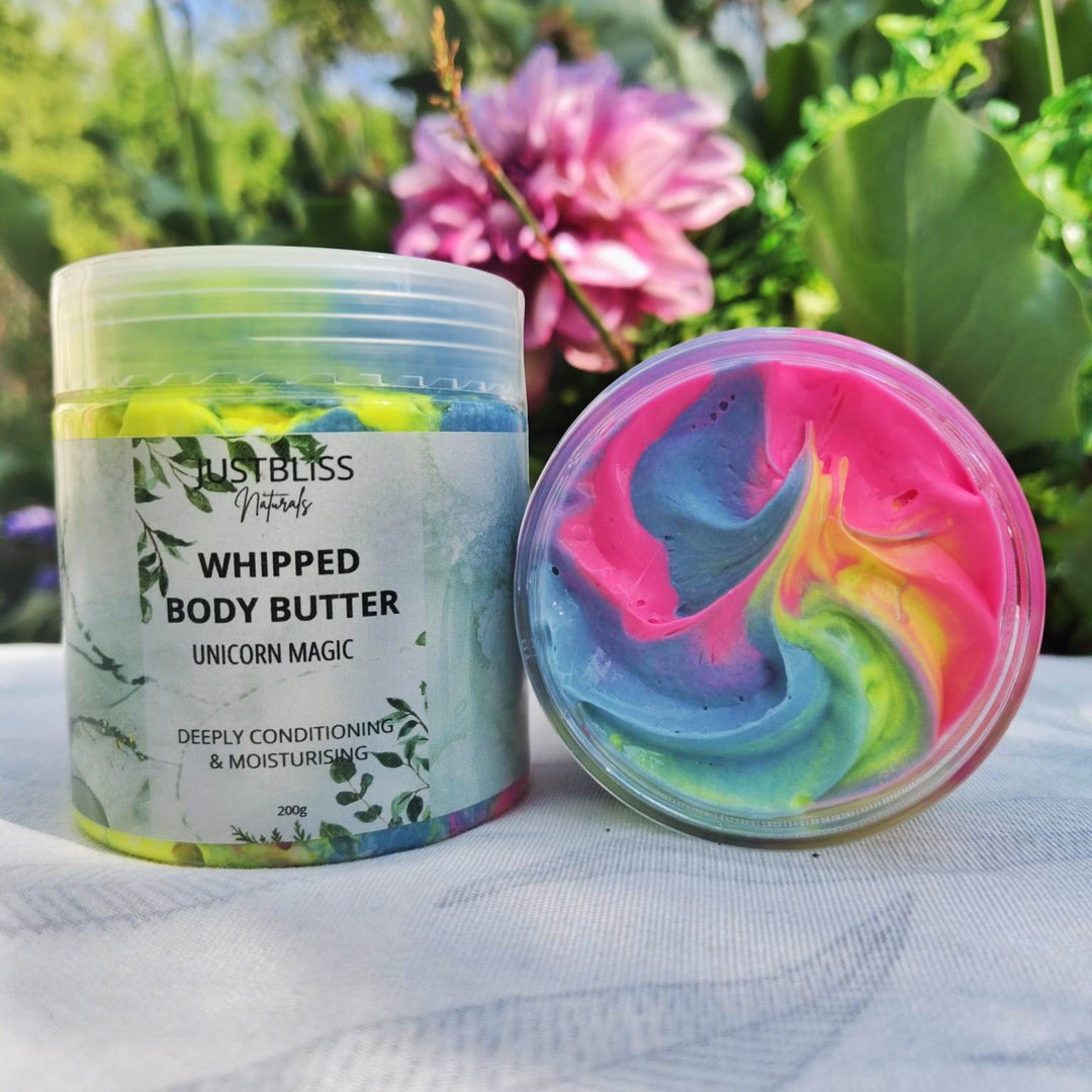 Whipped Body Butter – Luxurious Natural Moisturizer (200g, Various Scents) - JUSTBLiSS Naturals
