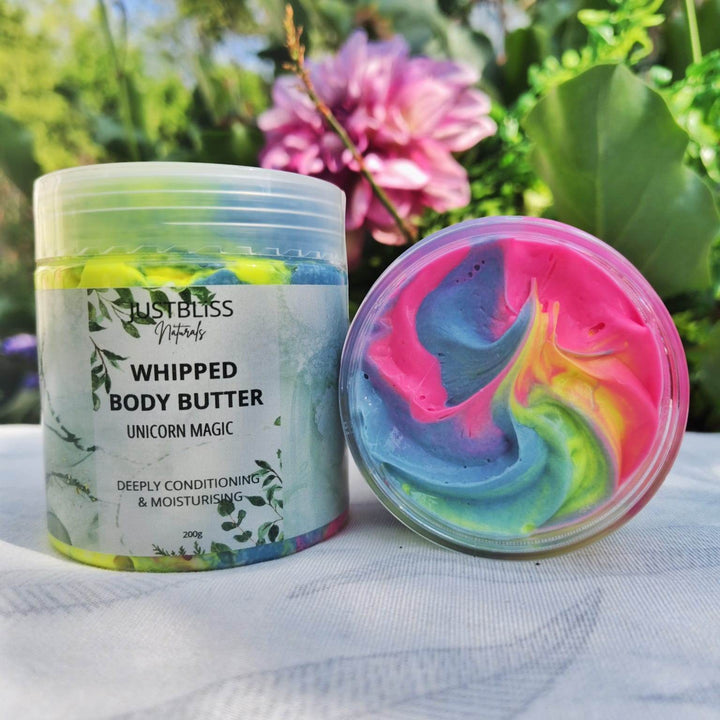 Whipped Body Butter – Luxurious Natural Moisturizer (200g, Various Scents) - JUSTBLiSS Naturals