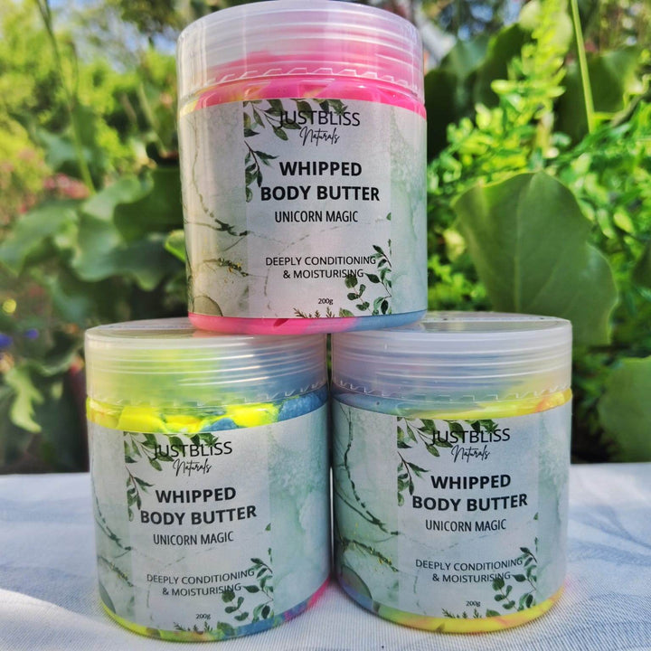Whipped Body Butter – Luxurious Natural Moisturizer (200g, Various Scents) - JUSTBLiSS Naturals