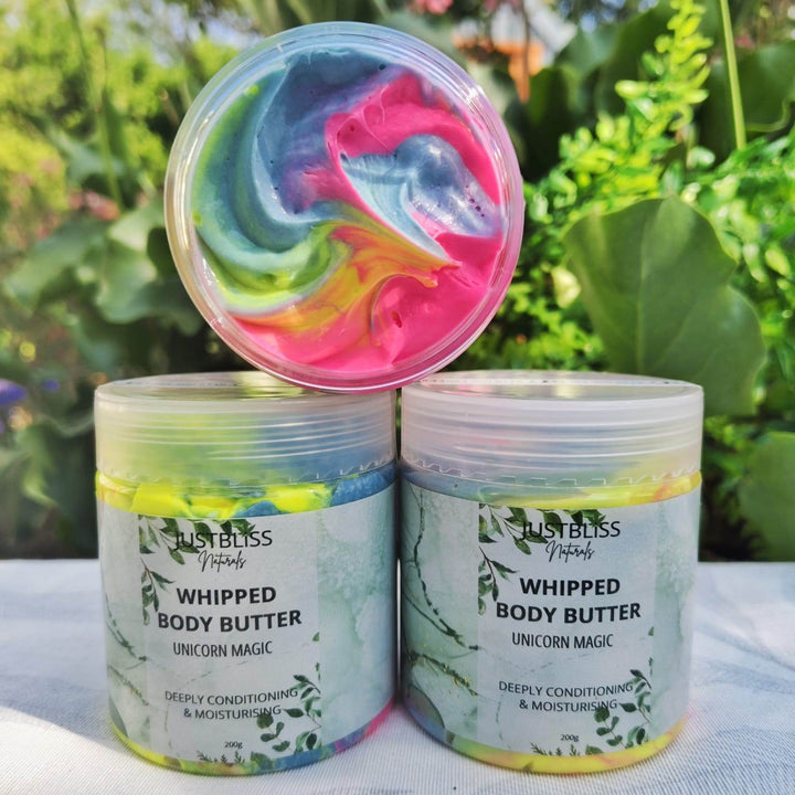 Whipped Body Butter – Luxurious Natural Moisturizer (200g, Various Scents) - JUSTBLiSS Naturals