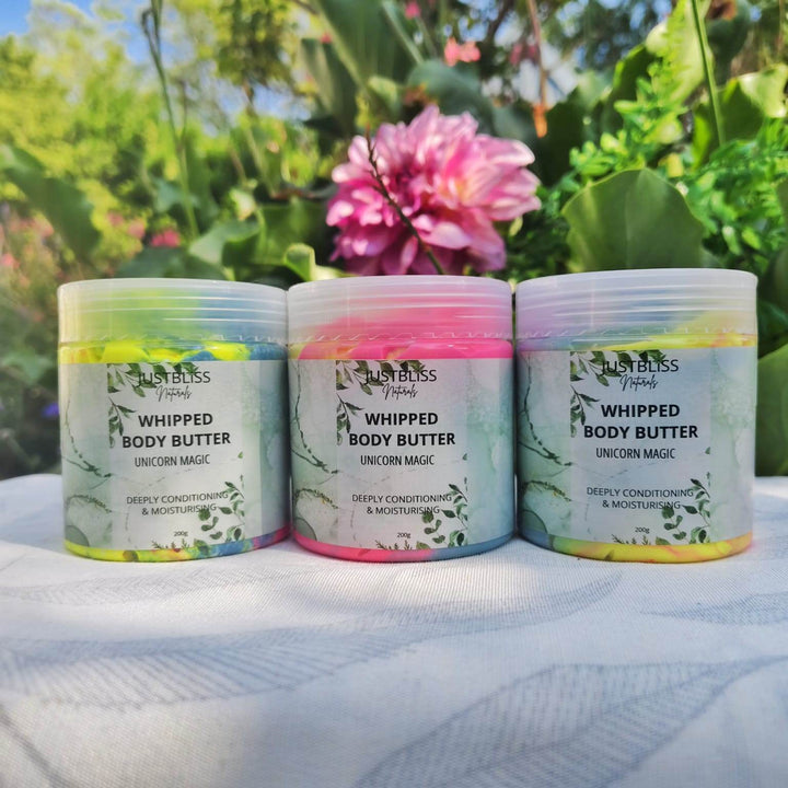 Whipped Body Butter – Luxurious Natural Moisturizer (200g, Various Scents) - JUSTBLiSS Naturals