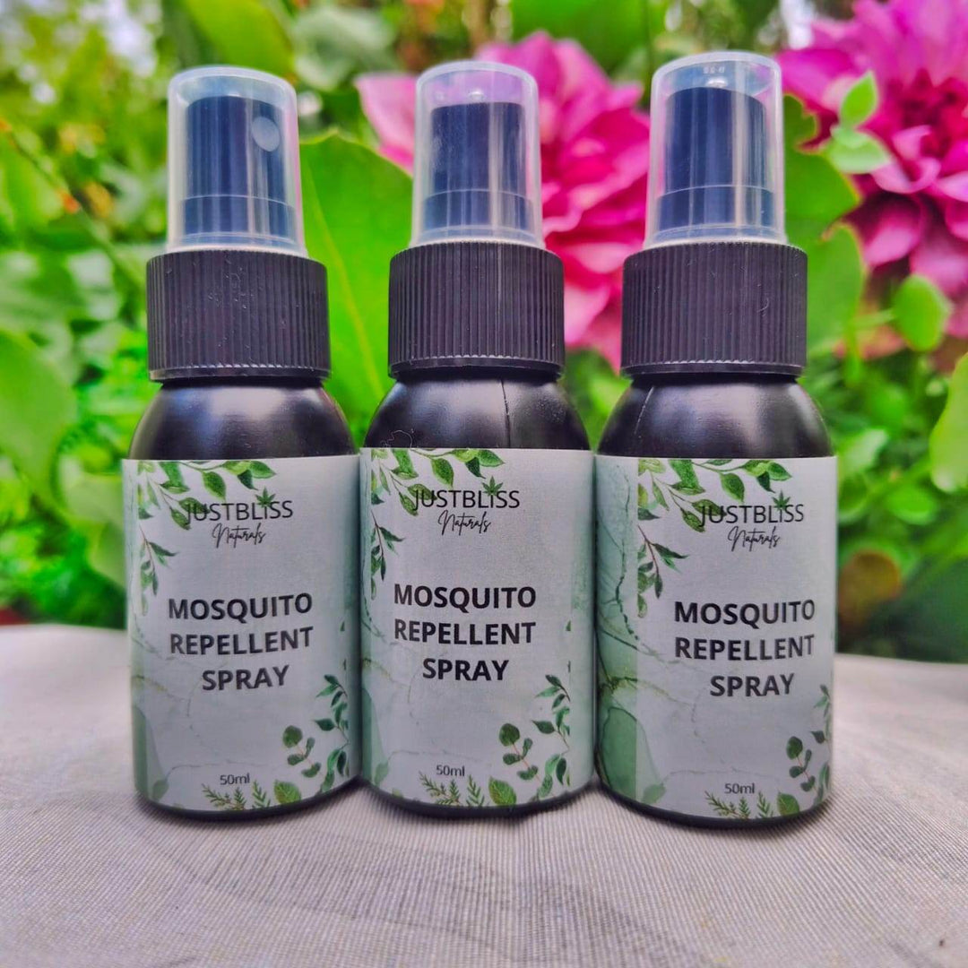 Natural Mosquito Repellent Spray – DEET-Free, Gentle & Effective - JUSTBLiSS Naturals