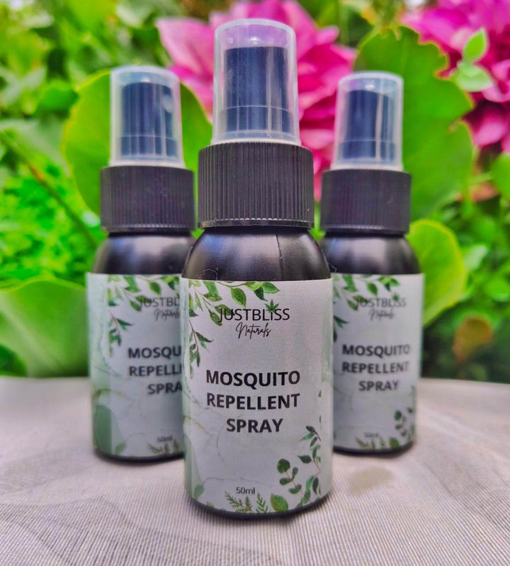 Natural Mosquito Repellent Spray – DEET-Free, Gentle & Effective - JUSTBLiSS Naturals