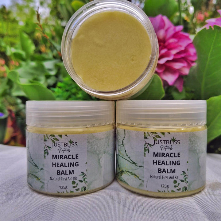 Healing Miracle Balm – Natural Relief for Burns, Cuts & Irritated Skin - JUSTBLiSS Naturals