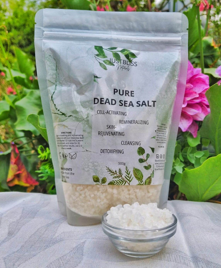 Pure Dead Sea Bath Salt – Mineral-Rich Relaxation by JUSTBLiSS - JUSTBLiSS Naturals