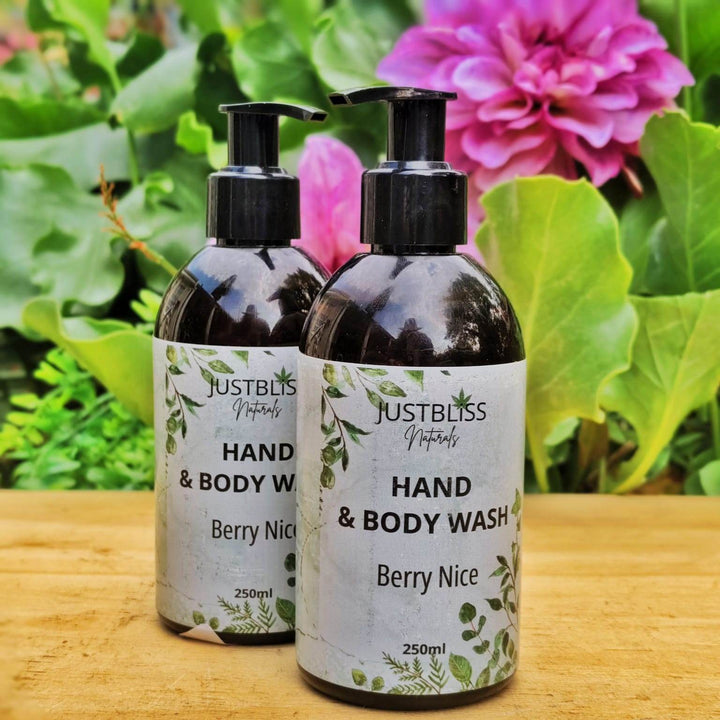 Silky Hand & Body Wash – Moisturizing Clean, Natural Scents - JUSTBLiSS Naturals