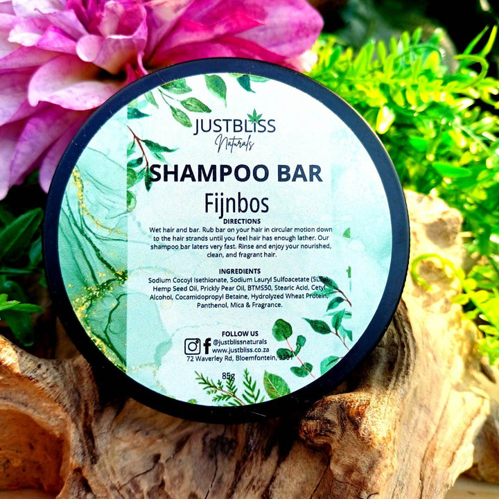 Eco-Friendly Shampoo Bar in Tin – Plant-Based, Travel Ready - JUSTBLiSS Naturals