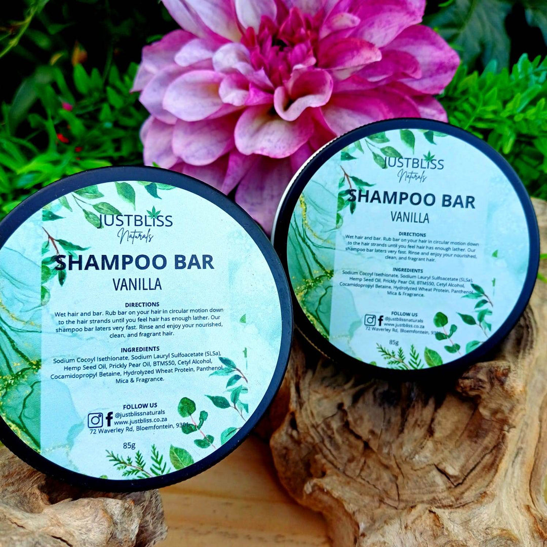 Eco-Friendly Shampoo Bar in Tin – Plant-Based, Travel Ready - JUSTBLiSS Naturals