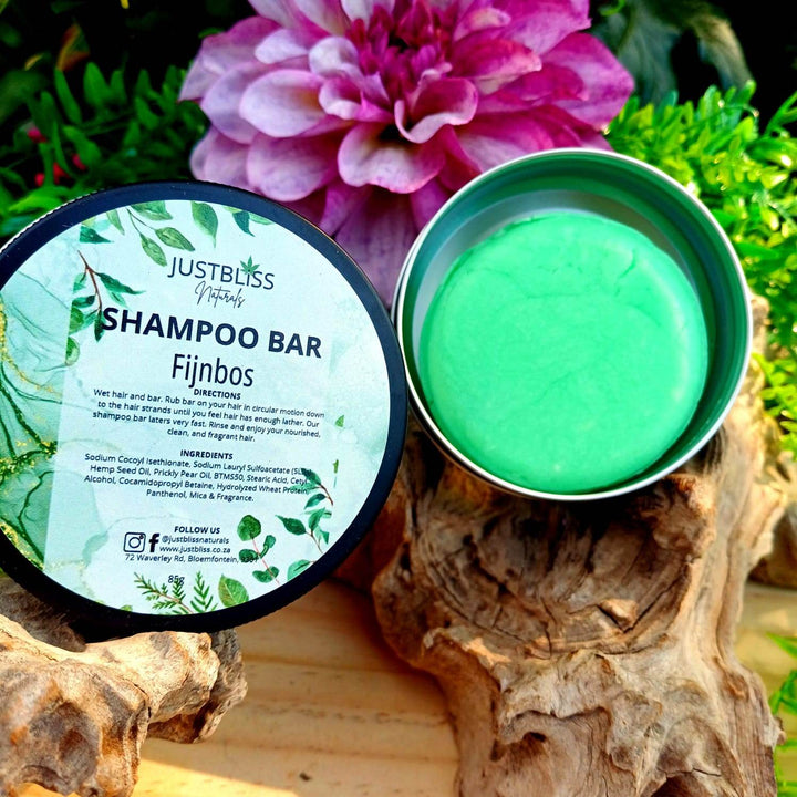 Eco-Friendly Shampoo Bar in Tin – Plant-Based, Travel Ready - JUSTBLiSS Naturals