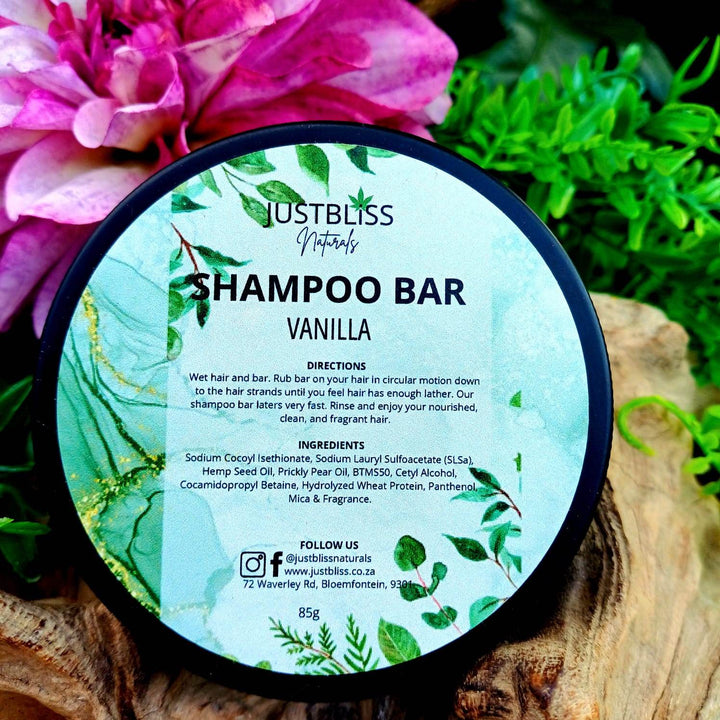 Eco-Friendly Shampoo Bar in Tin – Plant-Based, Travel Ready - JUSTBLiSS Naturals