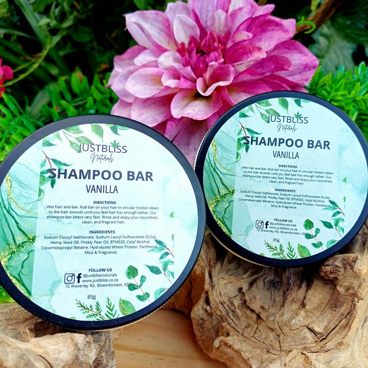 Eco-Friendly Shampoo Bar in Tin – Plant-Based, Travel Ready - JUSTBLiSS Naturals