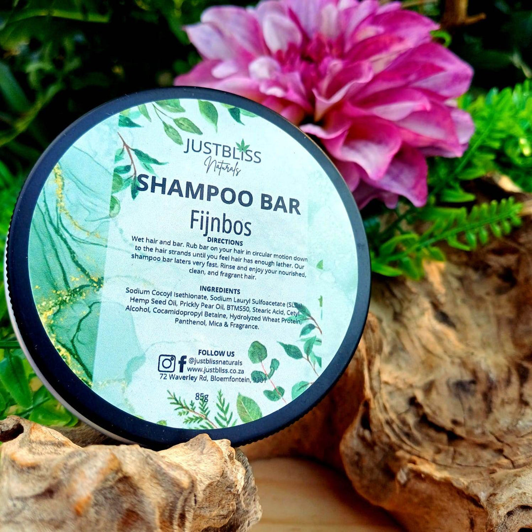 Eco-Friendly Shampoo Bar in Tin – Plant-Based, Travel Ready - JUSTBLiSS Naturals