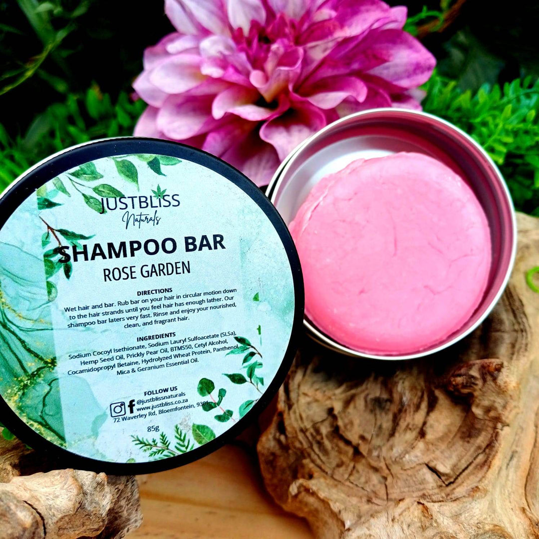 Eco-Friendly Shampoo Bar in Tin – Plant-Based, Travel Ready - JUSTBLiSS Naturals