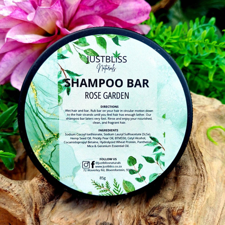 Eco-Friendly Shampoo Bar in Tin – Plant-Based, Travel Ready - JUSTBLiSS Naturals