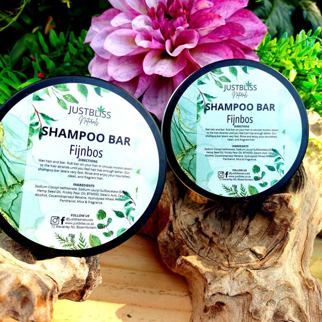 Eco-Friendly Shampoo Bar in Tin – Plant-Based, Travel Ready - JUSTBLiSS Naturals