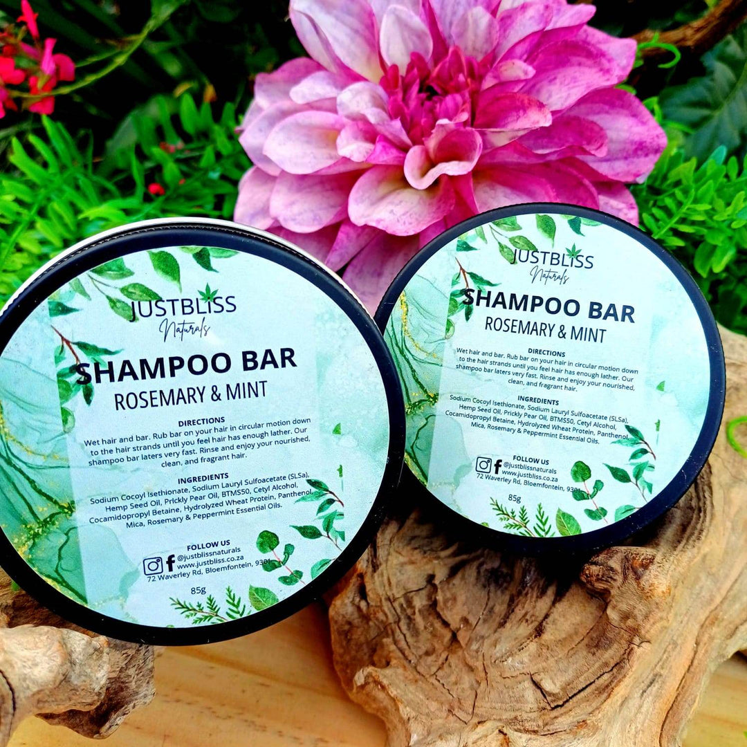 Eco-Friendly Shampoo Bar in Tin – Plant-Based, Travel Ready - JUSTBLiSS Naturals