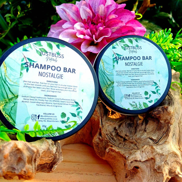 Eco-Friendly Shampoo Bar in Tin – Plant-Based, Travel Ready - JUSTBLiSS Naturals