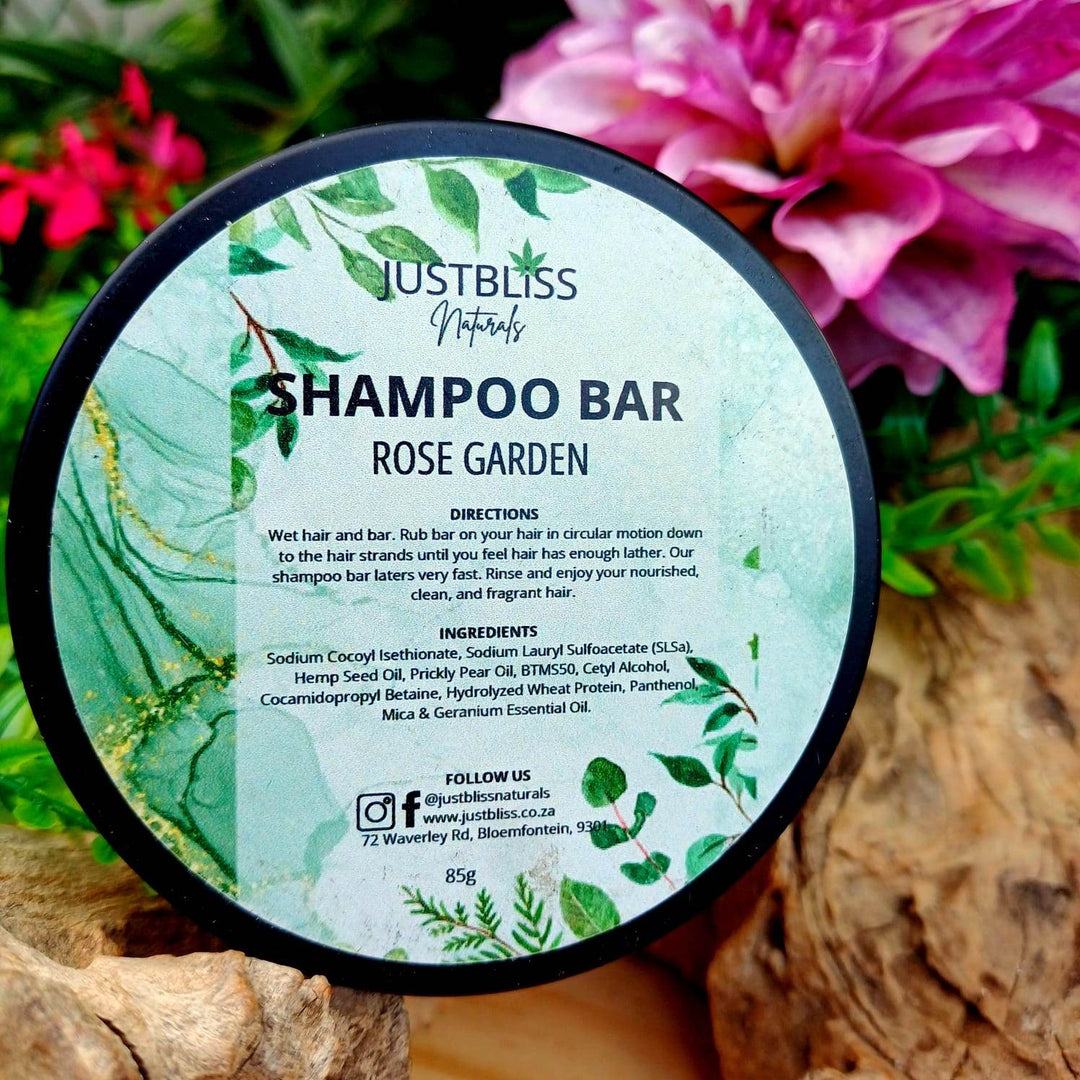 Eco-Friendly Shampoo Bar in Tin – Plant-Based, Travel Ready - JUSTBLiSS Naturals