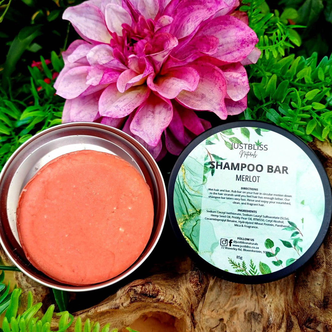 Eco-Friendly Shampoo Bar in Tin – Plant-Based, Travel Ready - JUSTBLiSS Naturals