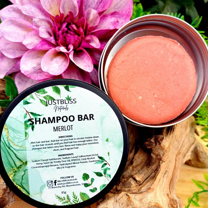 Eco-Friendly Shampoo Bar in Tin – Plant-Based, Travel Ready - JUSTBLiSS Naturals
