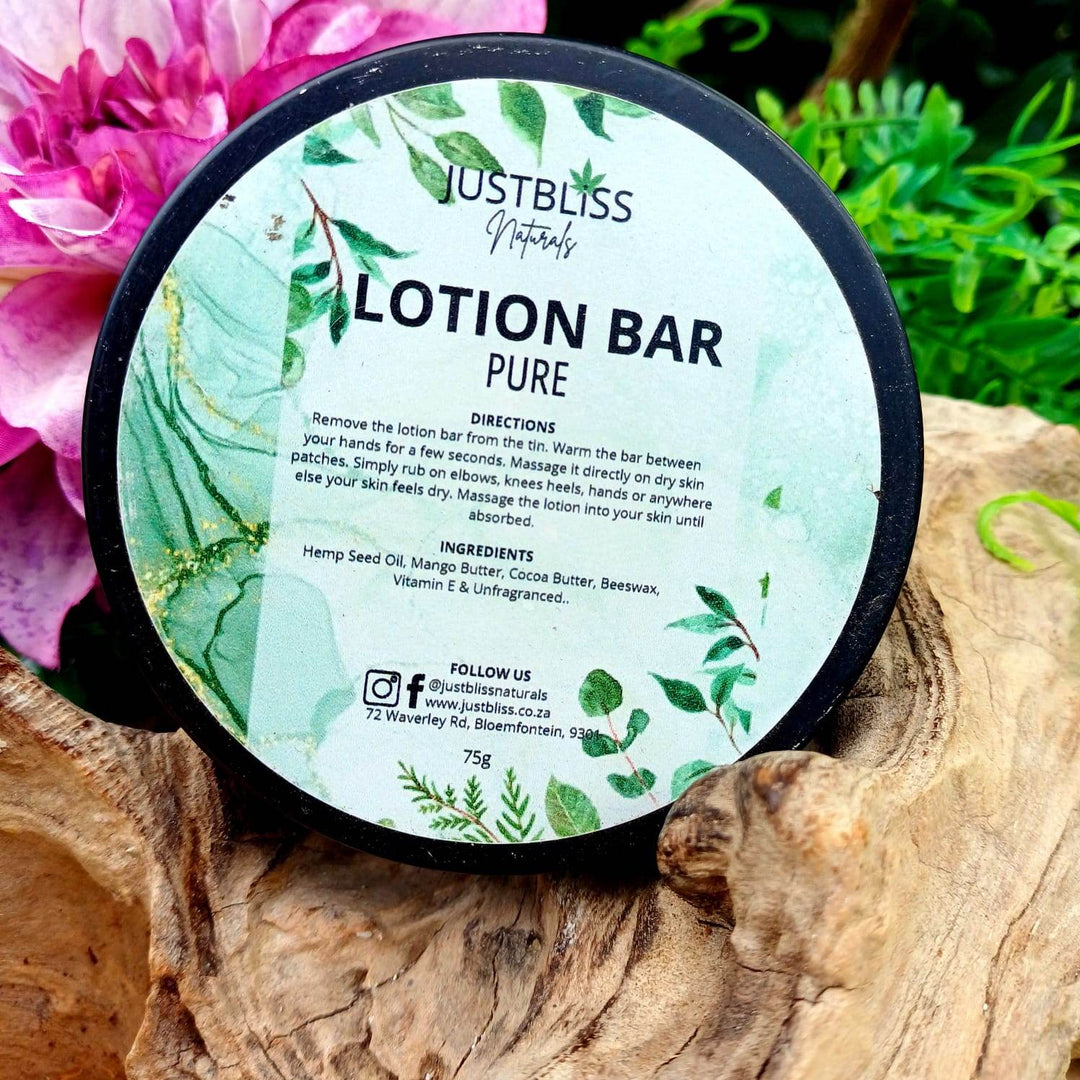 Moisturizing Lotion Bar – Nourishing Solid Balm for Dry Skin | JUSTBLiSS - JUSTBLiSS Naturals