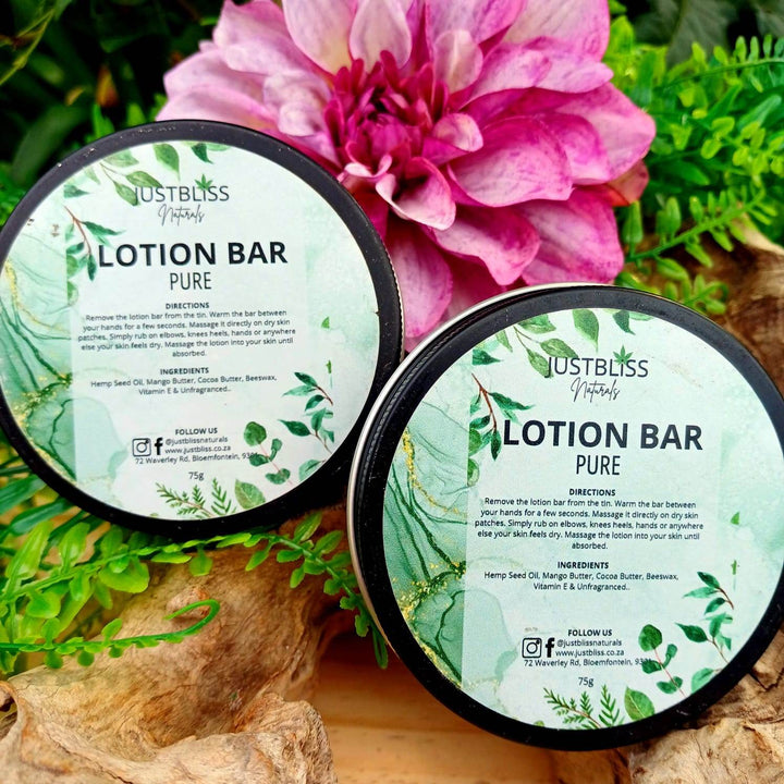 Moisturizing Lotion Bar – Nourishing Solid Balm for Dry Skin | JUSTBLiSS - JUSTBLiSS Naturals