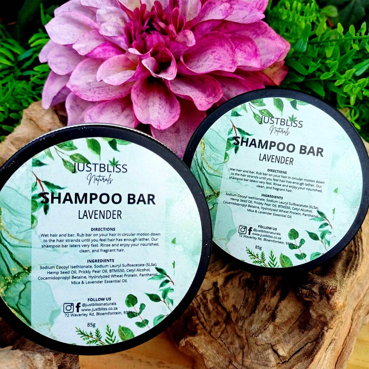 Eco-Friendly Shampoo Bar in Tin – Plant-Based, Travel Ready - JUSTBLiSS Naturals