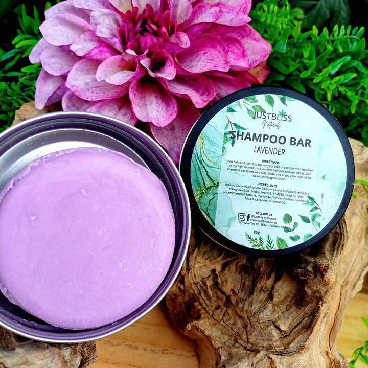 Eco-Friendly Shampoo Bar in Tin – Plant-Based, Travel Ready - JUSTBLiSS Naturals