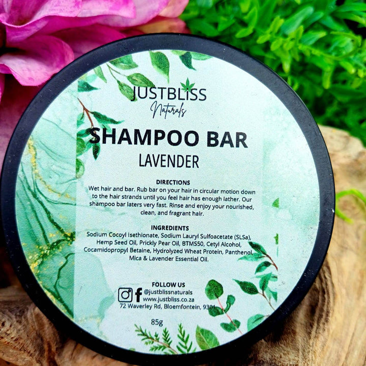 Eco-Friendly Shampoo Bar in Tin – Plant-Based, Travel Ready - JUSTBLiSS Naturals