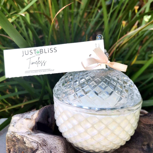 JUSTBLISS: PAMPER CANDLE: timeless