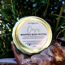 Load image into Gallery viewer, JUSTBLISS: WHIPPED BODY BUTTER: oasis (200g)
