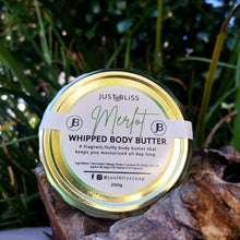 Load image into Gallery viewer, JUSTBLISS: WHIPPED BODY BUTTER: merlot
