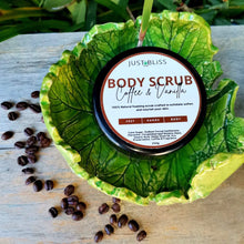 Load image into Gallery viewer, JUSTBLISS: BODY SCRUB: coffee and vanilla (250g)
