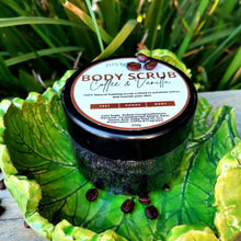 Load image into Gallery viewer, JUSTBLISS: BODY SCRUB: coffee and vanilla (250g)

