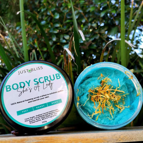 JUSTBLISS: BODY SCRUB: she's a lady (250g)