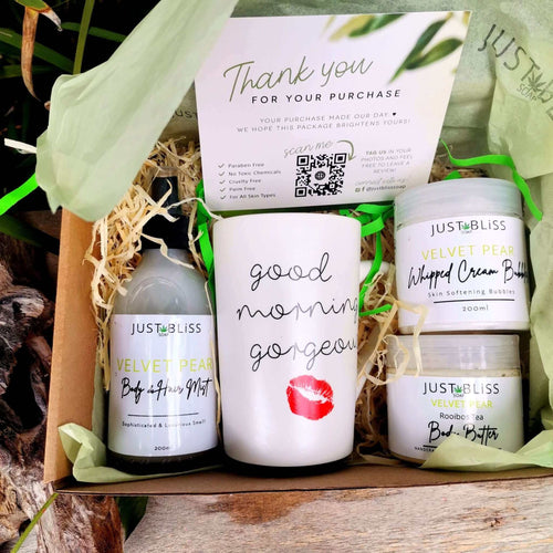 JUSTBLISS: GIFT BOX: Velvet Pear (Box 4)