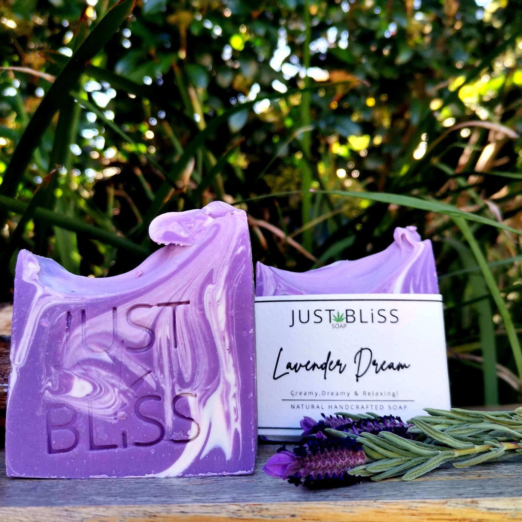 JUSTBLISS: SOAP BAR: Lavender Dream