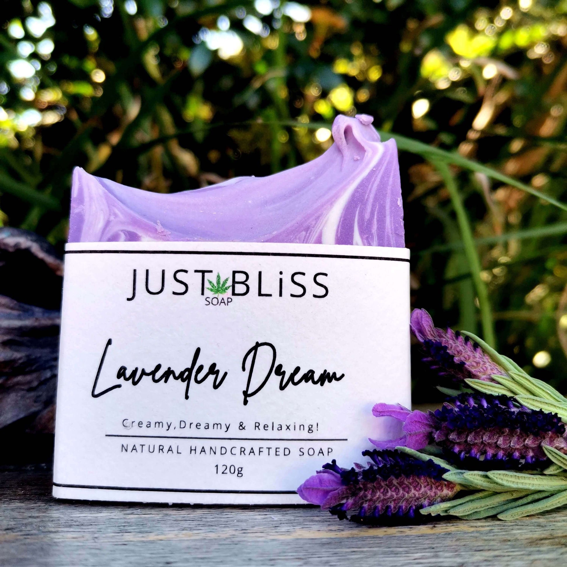 JUSTBLISS: SOAP BAR: Lavender Dream