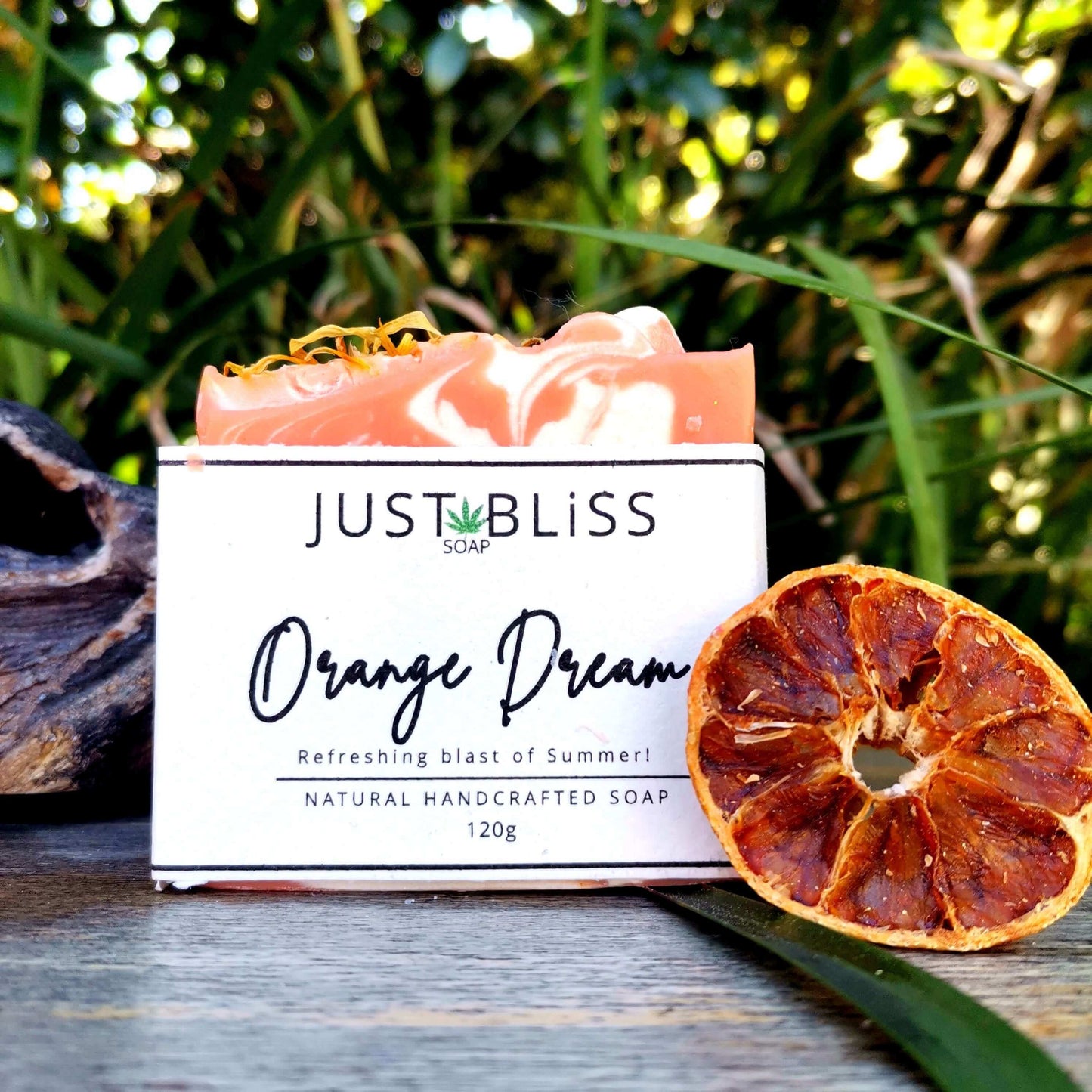 JUSTBLISS: GIFT BOX: Soap bar Dream collection (Orange)