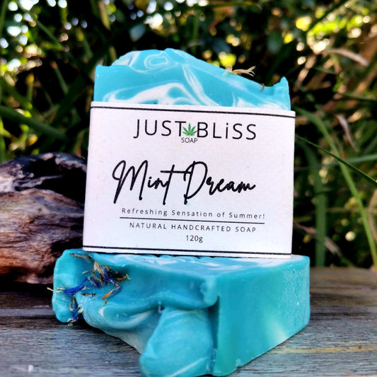 JUSTBLISS: SOAP BAR: Mint Dream