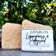 Load image into Gallery viewer, SOAP BAR: Lemongrass &amp; Poppyseed
