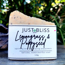 Load image into Gallery viewer, SOAP BAR: Lemongrass &amp; Poppyseed
