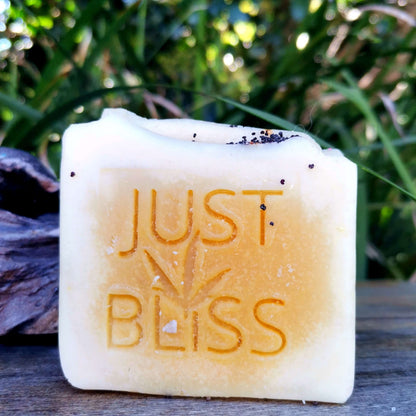JUSTBLISS: SOAP BAR: Carrot. Facial and Body Soap.