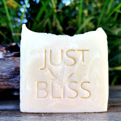 JUSTBLISS: SOAP BAR: Coconut Milk & Oatmeal. For Sensitive Skin