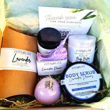 Load image into Gallery viewer, JUSTBLISS: GIFT BOX: Lavender (Box 3)
