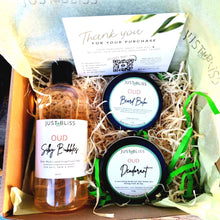 Load image into Gallery viewer, JUSTBLISS: GIFT BOX: Oud (Box 1)
